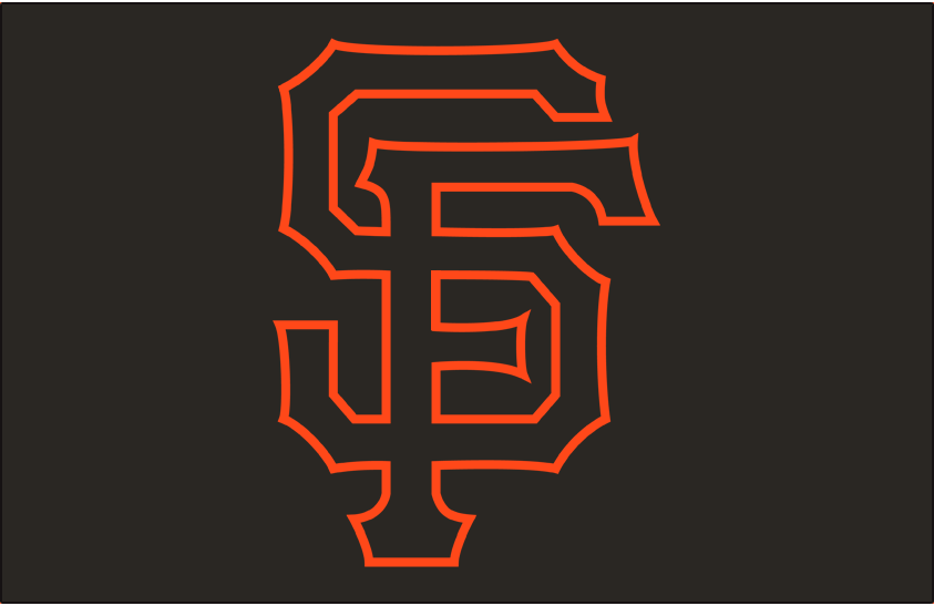 San Francisco Giants 2001-2002 Cap Logo fabric transfer